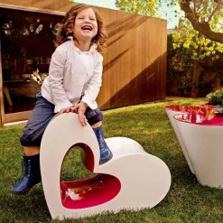 Vondom Sessel Kunststoff-Agatha Gartenstuhl aus buntem Polyethylen, modernes Design