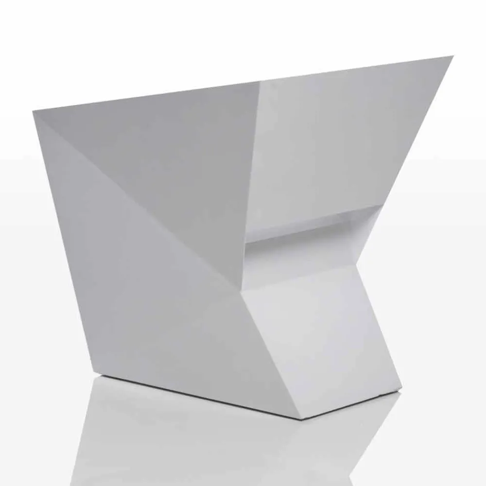 Vondom Sessel Kunststoff-Faz weiß lackierter Outdoor-Sessel, modernes Design