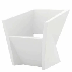 Vondom Sessel Kunststoff-Faz weiß lackierter Outdoor-Sessel, modernes Design