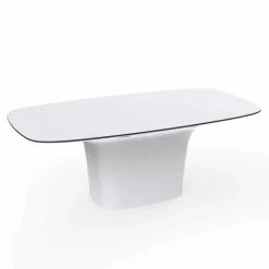 Vondom Gartentische Fest-Ufo Outdoor Esstisch, modernes Design 200x100 cm