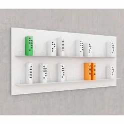 Mabele Moderne Design Bücherregale-Wand Bücherschrank vom Design Maße 186x86 , modell Skyline, handgefertigt