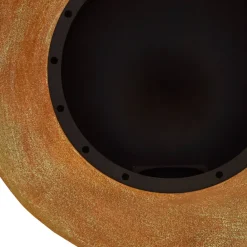 Viadurini Fire Design Wandkamine Bioethanol-Wand Bioethanol Kamin in ovalem Design lackierter Stahl - Guiscard