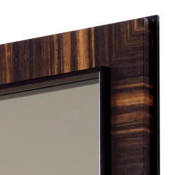 Grilli Standspiegel|Wandspiegel-Wand- Bodenspiegel aus Ebenholz Zarafa in Italien hergestellt