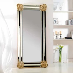 Viadurini Classic Standspiegel|Wandspiegel-Wand und Standspiegel mit Spiegelrahmen 96x196 cm Luti