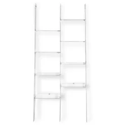 Viadurini Living Moderne Design Bücherregale-Wandbücherregal in transparentem Plexiglas Design bis zu 4 Elemente - Trezza