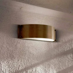 Aldo Bernardi Klassische Wandleuchten-Wandlampe aus Kupfer und Methacrylat Fashion klein