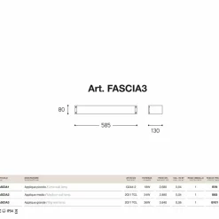 Aldo Bernardi Klassische Wandleuchten-Wandlampe aus Kupfer und Methacrylat Fashion