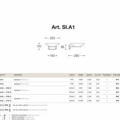 Aldo Bernardi Vintage Wandleuchten-Wandlampe aus Messing und Glas Allegro von