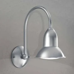 Aldo Bernardi Garten-Wandlampen-Wandlampe für den Außenbereich aus Messing Jasmine von