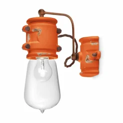 Ferroluce Vintage Wandleuchten-Wandlampe im Urban Style aus Keramik Beth