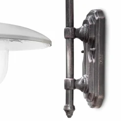 Ferroluce Garten-Wandlampen-Wandleuchte aus Aluminium und handbemaltem klassischem Design - Campobasso