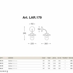 Aldo Bernardi Vintage Wandleuchten-Wandleuchte aus Kupfer, Glas und Messing La Traviata von