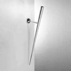 Viadurini Lighting Moderne Wandleuchten-Wandleuchte aus lackiertem Metall mit integrierter LED Made in Italy - Throne