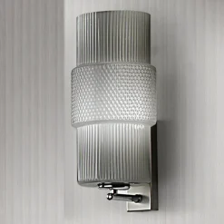 Viadurini Vetro di Venezia Murano Lampen|Moderne Wandleuchten-Wandleuchte aus mundgeblasenem Glas in Venedig und Metall - Satomi