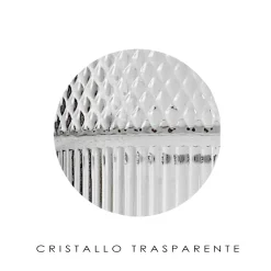 Viadurini Vetro di Venezia Murano Lampen|Moderne Wandleuchten-Wandleuchte aus mundgeblasenem Glas in Venedig und Metall - Satomi