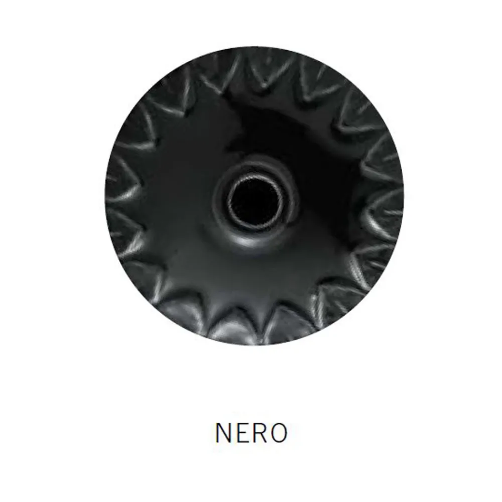 Ferroluce Wandleuchte Industrial-Wandleuchte aus weißer oder schwarzer Keramik und industriellem Vintage-Eisen - Bew