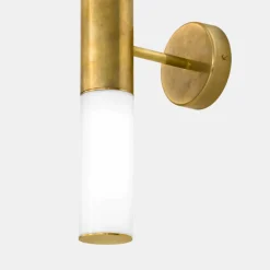 Il Fanale Klassische Wandleuchten-Wandleuchte mit 2 Lichtern aus Messing und Glas Made in Italy - Etoile von