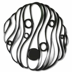 Viadurini Decor Abstrakte Bilder-Wandmontage Modernes Design aus perforierter Keramik Made in Italy - Desta