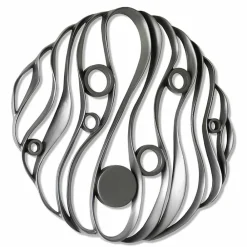 Viadurini Decor Abstrakte Bilder-Wandmontage Modernes Design aus perforierter Keramik Made in Italy - Desta