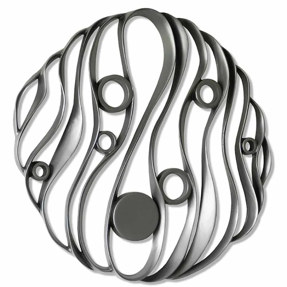 Viadurini Decor Abstrakte Bilder-Wandmontage Modernes Design aus perforierter Keramik Made in Italy - Desta