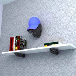 Viadurini Design Wandregale-Wandregal in modernem Design Vladimir Made in Italy