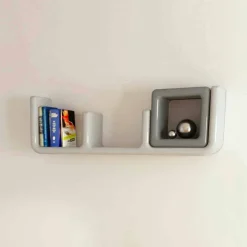 Viadurini Design Wandregale-Wandregal in modernem Design Atlante Made in Italy