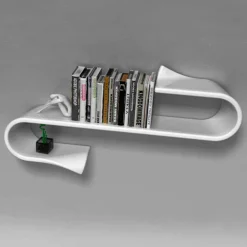 Viadurini Design Wandregale-Wandregal modern Made in Italy Waveshelf