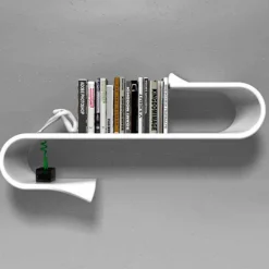 Viadurini Design Wandregale-Wandregal modern Made in Italy Waveshelf