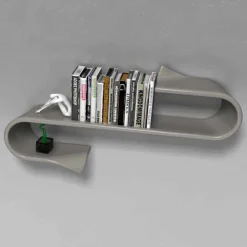 Viadurini Design Wandregale-Wandregal modern Made in Italy Waveshelf
