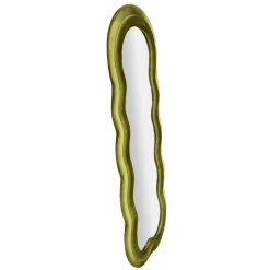 Viadurini Decor Wandspiegel-Wandspiegel mit MDF-Rahmen und Samtbezug - Weiß