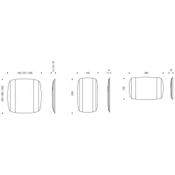 Viadurini Living Wandspiegel-Wandspiegel mit Struktur aus schwarz lackiertem Holz, hergestellt in Italien – Arya