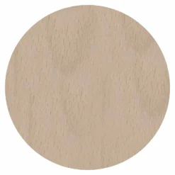 Viadurini Time Design Wanduhren-Wanduhr aus hellem oder dunklem Holz mit modernem Blumenmuster - Aquilegia