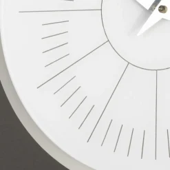 Viadurini Time Design Wanduhren-Wanduhr aus Methacrylat und Leinenrahmen Made in Italy - Battito