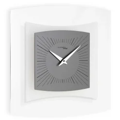 Viadurini Time Design Wanduhren-Wanduhr aus transparentem und Bisatin-Methacrylat, hergestellt in Italien – Glad