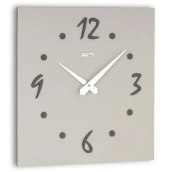 Viadurini Time Design Wanduhren-Wanduhr mit geschichteten Applikationen aus gepresstem Leinen, hergestellt in Italien – Exact