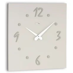 Viadurini Time Design Wanduhren-Wanduhr mit geschichteten Applikationen aus gepresstem Leinen, hergestellt in Italien – Exact