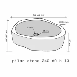 Viadurini Bathroom Steinwaschbecken-Waschbecken Aufsatzwaschbecken Unikat aus Basalt Hassan  Design