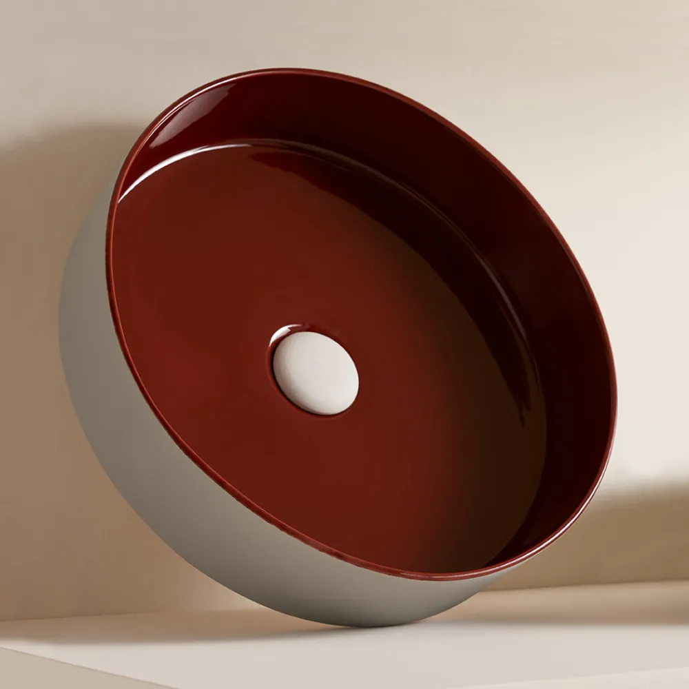 Viadurini Bathroom Keramikwaschbecken-Waschbecken aus Feinsteinzeug in verschiedenen Ausführungen, hergestellt in Italien – Umschlag