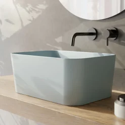 Viadurini Bathroom Keramikwaschbecken-Waschbecken aus Keramik, erhältlich in verschiedenen Farben, hergestellt in Italien – Korb