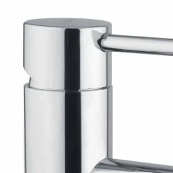 Viadurini Taps Waschbeckenarmaturen-Waschtischmischer aus verchromtem Messing mit Abfluss made in Italy - Ermia