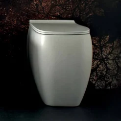 Viadurini Bathroom Wc-WC-Vase aus weißem Keramik in modernem Design, Gais, hergestellt in Italien