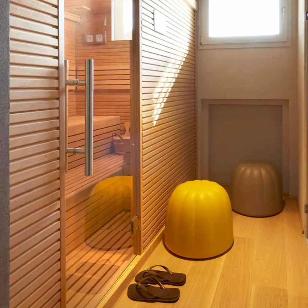 SLIDE Sitzsäcke|Sitzsäcke-Weicher, farbiger Sitzpuff Gelee aus Polyurethan, hergestellt in Italien