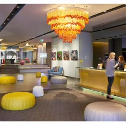 SLIDE Sitzsäcke|Sitzsäcke-Weicher, farbiger Sitzpuff Gelee aus Polyurethan, hergestellt in Italien