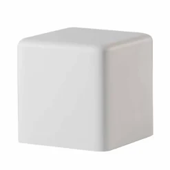 SLIDE Barhocker-Weicher, würfelförmiger Polyurethanhocker Soft Cube, hergestellt in Italien