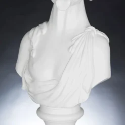 Viadurini Living Deko Artikel Und Wohnaccessoires-Weiße handgefertigte Keramikskulptur 100 % Made in Italy Fabas 1