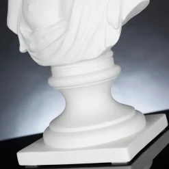 Viadurini Living Deko Artikel Und Wohnaccessoires-Weiße handgefertigte Keramikskulptur 100 % Made in Italy Fabas 1