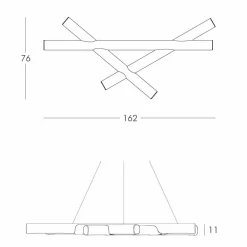 SLIDE Designer Pendelleuchten-Weiße Polyethylen Pendelleuchte Mesh, hergestellt in Italien