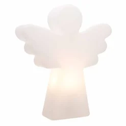 Viadurini Lighting Designer Stehlampen-Weiße Stehleuchte E27, LED oder Solar Design mit Modern Angel - Angelostar