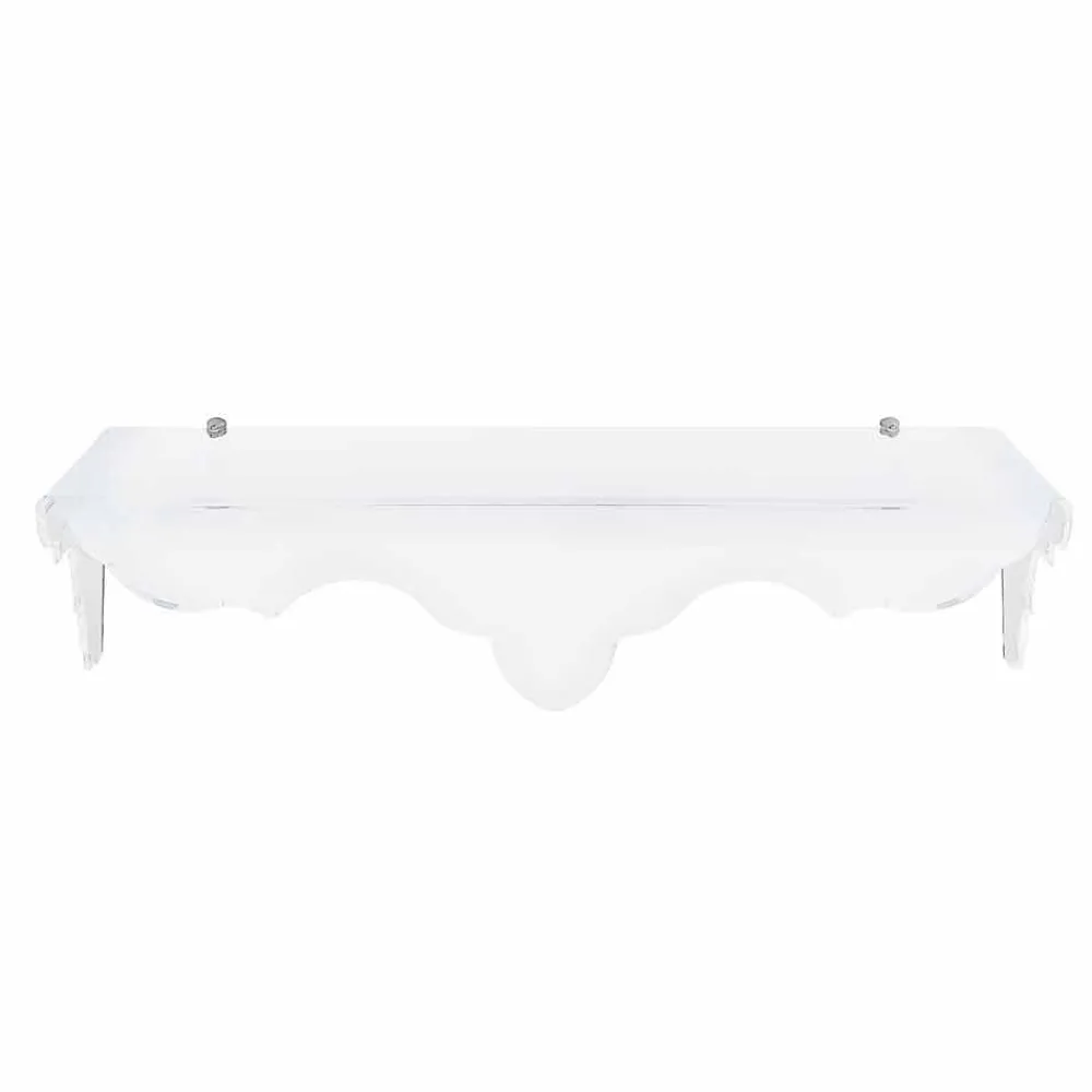 Viadurini Living Konsolentisch Flur-Weiße Wandkonsole, weiß, made in Italy