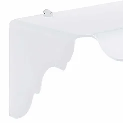 Viadurini Living Konsolentisch Flur-Weiße Wandkonsole, weiß, made in Italy